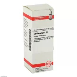 GENTIANA LUTEA D 2 riedenie, 20 ml