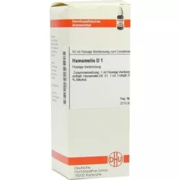 HAMAMELIS D 1 riedenie, 50 ml