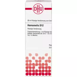 HAMAMELIS D 12 riedenie, 20 ml