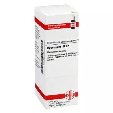 HYPERICUM D 12 riedenie, 20 ml