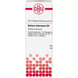 KALIUM CHLORATUM D 4 riedenie, 20 ml