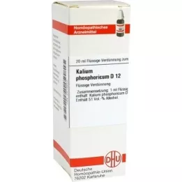 KALIUM PHOSPHORICUM D 12 riedenie, 20 ml