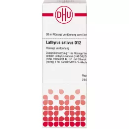 LATHYRUS SATIVUS D 12 riedenie, 20 ml