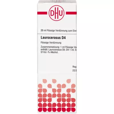 LAUROCERASUS D 4 riedenie, 20 ml