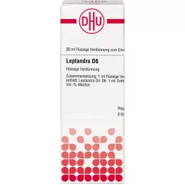 LEPTANDRA D 6 riedenie, 20 ml