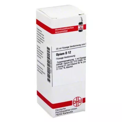 OPIUM D 12 riedenie, 20 ml OPIUM D 12 riedenie, 20 ml