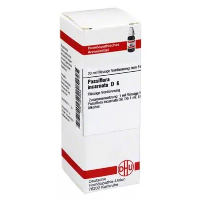 PASSIFLORA INCARNATA D 6 riedenie, 20 ml