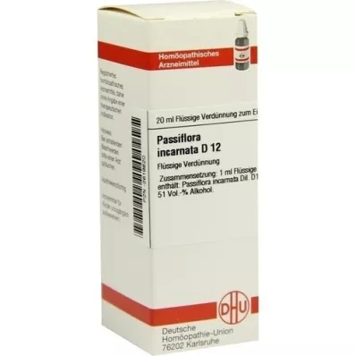 PASSIFLORA INCARNATA D 12 riedenie, 20 ml