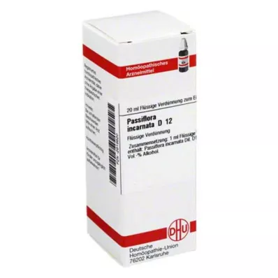 PASSIFLORA INCARNATA D 12 riedenie, 20 ml