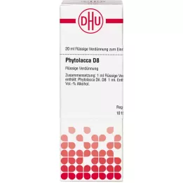 PHYTOLACCA D 8 riedenie, 20 ml