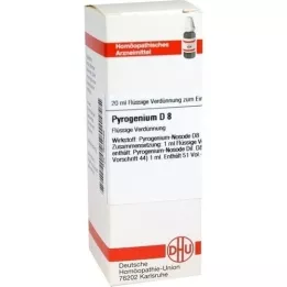 PYROGENIUM D 8 riedenie, 20 ml