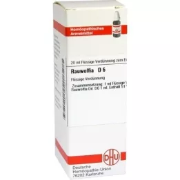 RAUWOLFIA D 6 riedenie, 20 ml