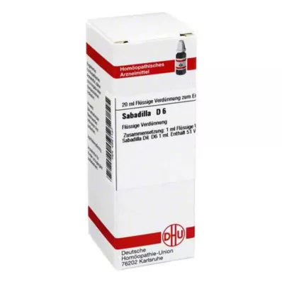 SABADILLA D 6 riedenie, 20 ml SABADILLA D 6 riedenie, 20 ml