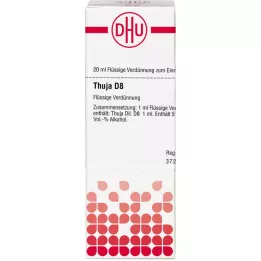 THUJA D 8 riedenie, 20 ml