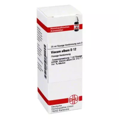 VISCUM ALBUM D 12 riedenie, 20 ml