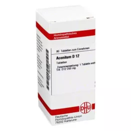 ACONITUM D 12 tabliet, 80 kapsúl