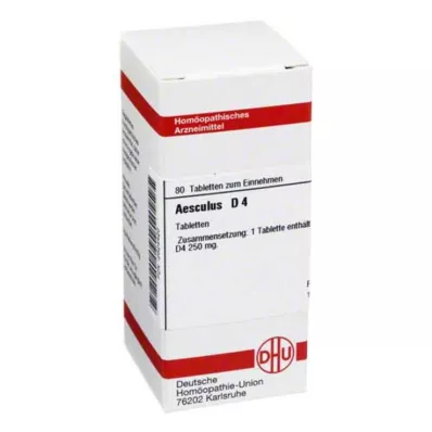 AESCULUS D 4 tablety, 80 kapsúl AESCULUS D 4 tablety, 80 kapsúl