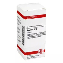 AGARICUS D 12 tabliet, 80 kapsúl