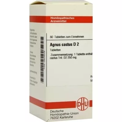 AGNUS CASTUS D 2 tablety, 80 kapsúl