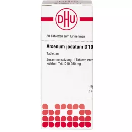 ARSENUM JODATUM D 10 tabliet, 80 kapsúl