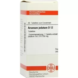 ARSENUM JODATUM D 12 tabliet, 80 kapsúl