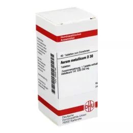 AURUM METALLICUM D 30 tabliet, 80 kapsúl