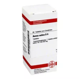 AVENA SATIVA D 6 tabliet, 80 kapsúl