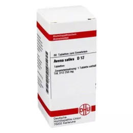 AVENA SATIVA D 12 tabliet, 80 kapsúl
