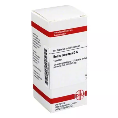 BELLIS PERENNIS D 6 tabliet, 80 kapsúl