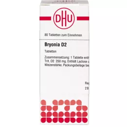 BRYONIA D 2 tablety, 80 kapsúl