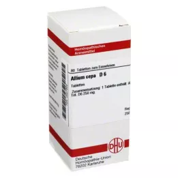 ALLIUM CEPA D 6 tabliet, 80 kapsúl