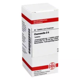 CHAMOMILLA D 6 tabliet, 80 kapsúl