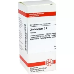 CHELIDONIUM D 4 tablety, 80 kapsúl