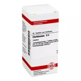 CHELIDONIUM D 4 tablety, 80 kapsúl
