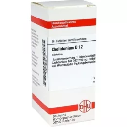 CHELIDONIUM D 12 tabliet, 80 kapsúl