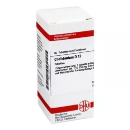 CHELIDONIUM D 12 tabliet, 80 kapsúl