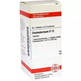 CHOLESTERINUM D 12 tabliet, 80 kapsúl