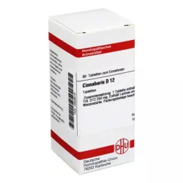 CINNABARIS D 12 tabliet, 80 kapsúl