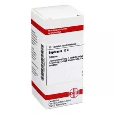 EUPHRASIA D 4 tablety, 80 kapsúl