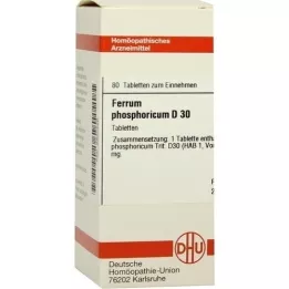 FERRUM PHOSPHORICUM D 30 tabliet, 80 kapsúl