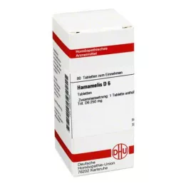HAMAMELIS D 6 tabliet, 80 kapsúl