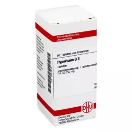 HYPERICUM D 3 tablety, 80 kapsúl