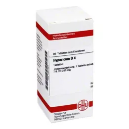 HYPERICUM D 4 tablety, 80 kapsúl