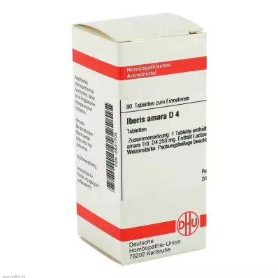 IBERIS AMARA D 4 tablety, 80 kapsúl