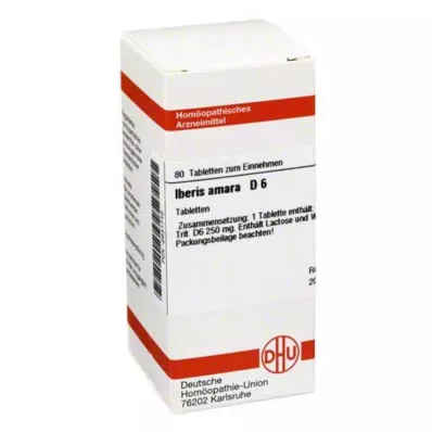 IBERIS AMARA D 6 tabliet, 80 kapsúl
