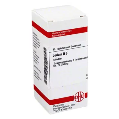JODUM D 6 tabliet, 80 kapsúl