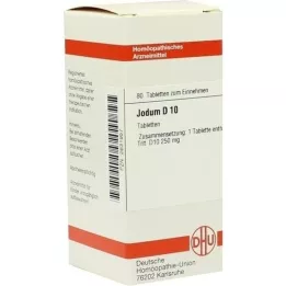 JODUM D 10 tabliet, 80 kapsúl