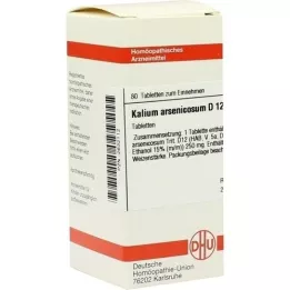 KALIUM ARSENICOSUM D 12 tabliet, 80 kapsúl