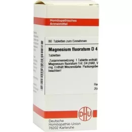 MAGNESIUM FLUORATUM D 4 tablety, 80 kapsúl