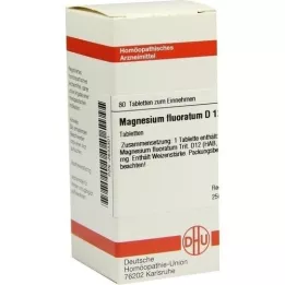 MAGNESIUM FLUORATUM D 12 tabliet, 80 kapsúl